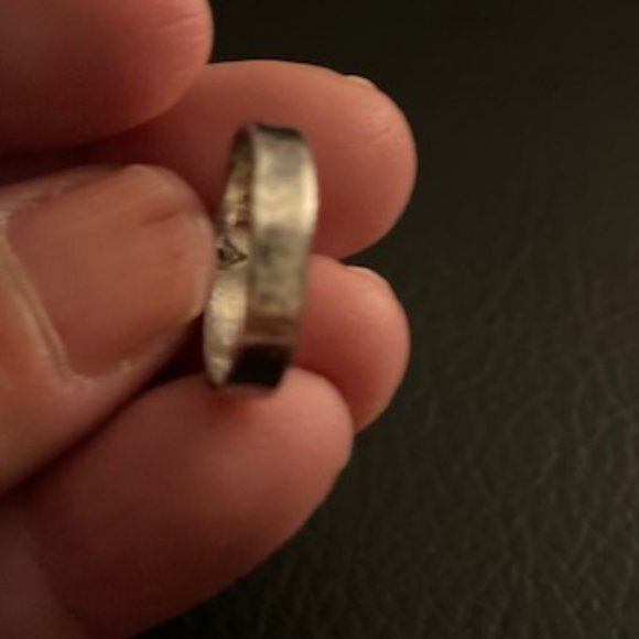 Silpada Retired Sterling Silver Garnet Stackable Ring R0949 Size 6 - Picture 8 of 9